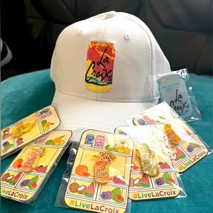 La Croix SUPERPACK Hat, 5 pins, 1 pop socket